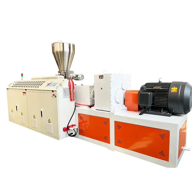Macchina per estrusder in foglio trasparente in PVC