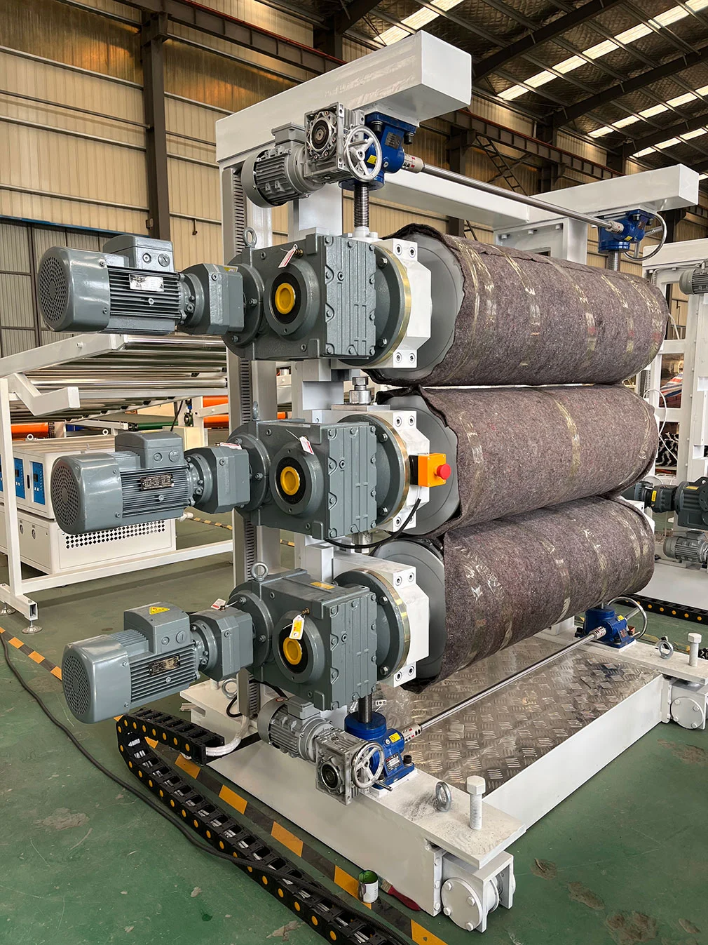 Pe Chemical Foaming Sheet Extruder Machine