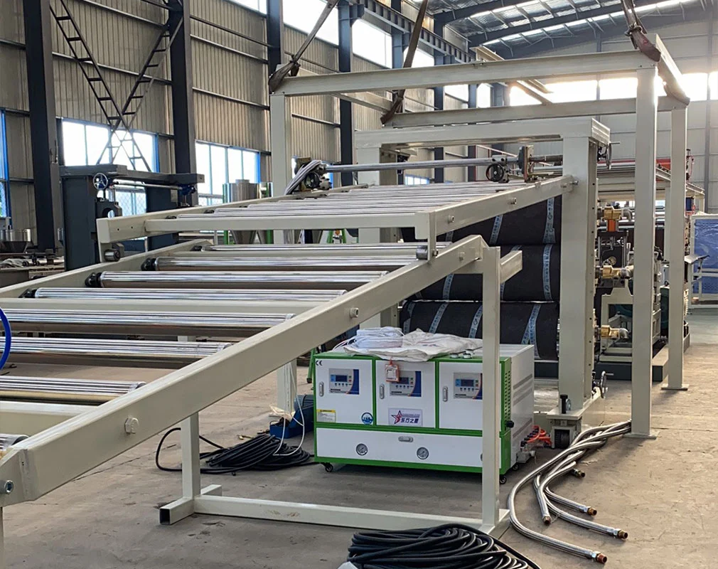 Pe Pp Three Layer Co Extrusion Board Machine