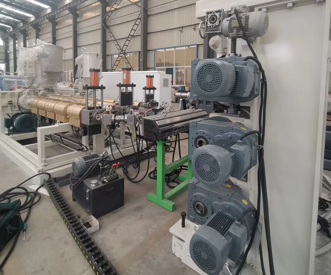 Pe Pp Three Layer Co Extrusion Sheet Machine