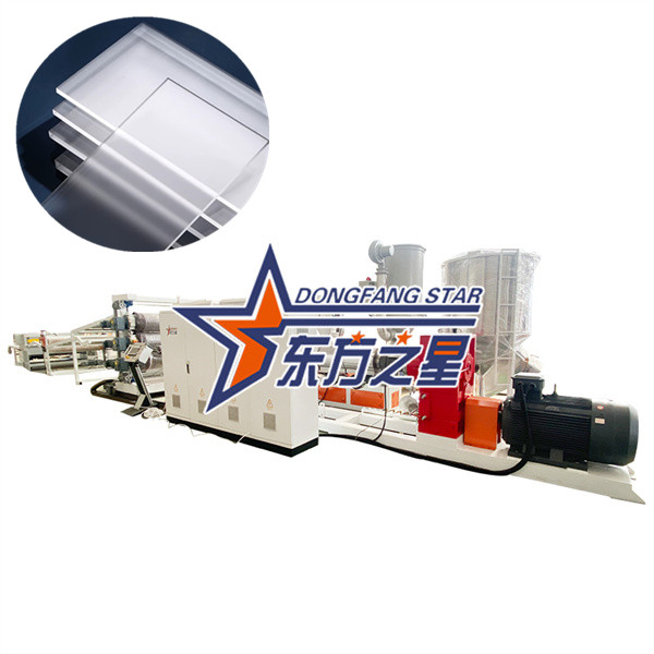 Produzione di estrusori per lastre PMMA Eaststar