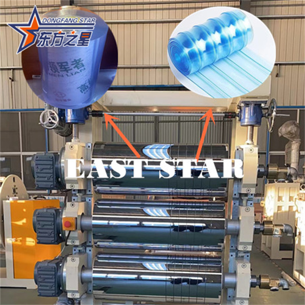 Soluzione professionale per la linea di produzione di tende morbide in PVC