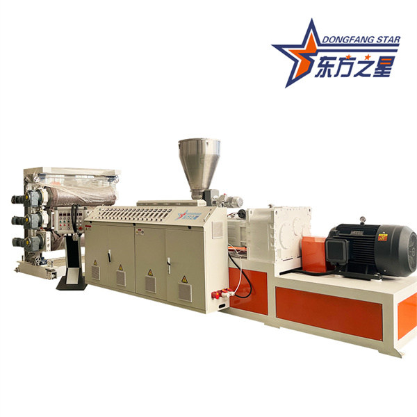 Macchina per la produzione di fogli in PVC trasparente super trasparente