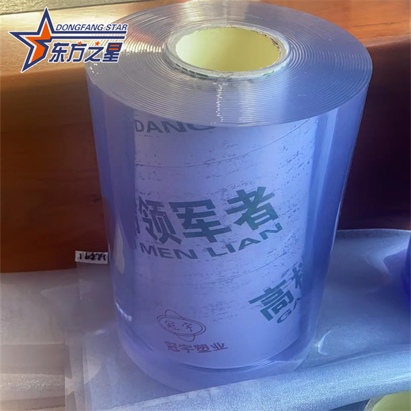 Linea di estrusione di fogli per tende morbide in PVC trasparente a vite singola